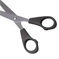 Ножницы STAFF Basic, 180 мм, чёрные, ПВХ чехол с европодвесом, 236939 236939