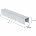 Скобы для степлера №23/13, 1000 штук, BRAUBERG, от 30 до 80 листов, 220951 220951