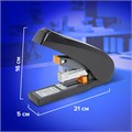 Степлер ЭНЕРГОСБЕРЕГАЮЩИЙ МОЩНЫЙ №24/6-23/13 BRAUBERG "Easy Press", до 100 листов, БЕЗ УСИЛИЙ, 224350 224350