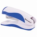 Степлер №10 BRAUBERG "JET PRO", до 12 листов, эргономичный, бело-синий, 228582 228582