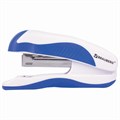 Степлер №10 BRAUBERG "JET PRO", до 12 листов, эргономичный, бело-синий, 228582 228582