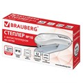 Степлер №10 BRAUBERG "Original", до 12 листов, с антистеплером, белый, 227769 227769