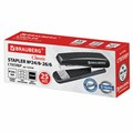 Степлер №24/6, 26/6 BRAUBERG "Classic", до 25 листов, черный, 222546 222546