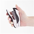 Степлер №24/6, 26/6 BRAUBERG "JET PRO", до 25 листов, эргономичный, бело-черный, 228585 228585