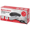 Степлер №24/6, 26/6 BRAUBERG "Original", до 25 листов, черный, 222533 222533