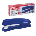 Степлер №24/6, 26/6 BRAUBERG "Standard+", до 30 листов, полнозагрузочный, синий, 228607 228607