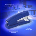 Степлер №24/6, 26/6 BRAUBERG "Standard+", до 30 листов, синий, 228609 228609