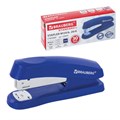 Степлер №24/6, 26/6 BRAUBERG "Standard+", до 30 листов, синий, 228609 228609