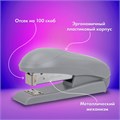 Степлер №24/6, №26/6 BRAUBERG "UNIVERSAL", до 30 листов, на 100 скоб, серый, 272717 272717