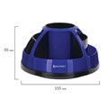 Канцелярский набор BRAUBERG "ULTRA", 10 предметов, вращающаяся конструкция, черно-синий, 231930 231930