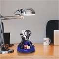 Канцелярский набор BRAUBERG "ULTRA", 10 предметов, вращающаяся конструкция, черно-синий, 231930 231930