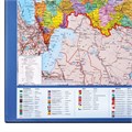 Коврик-подкладка настольный для письма (590х380 мм), с картой России, BRAUBERG, 236776 236776