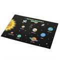 Настольное покрытие BRAUBERG KIDS, А3+, пластик, 46x33 см, "Space Out", 271731 271731