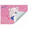 Настольное покрытие ЮНЛАНДИЯ, А4+, пластик, 33x23 см, "Anime pals", 272371 272371