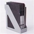 Лоток вертикальный для бумаг BRAUBERG "Basic", 265х100х285 мм, серый, 237010 237010
