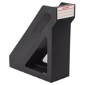 Лоток вертикальный для бумаг BRAUBERG "Basic", 265х100х285 мм, черный, 237009 237009
