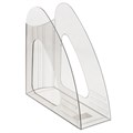 Лоток вертикальный для бумаг BRAUBERG "Delta", 240х90х240 мм, прозрачный, 237242 237242