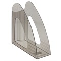 Лоток вертикальный для бумаг BRAUBERG "Delta", 240х90х240 мм, тонированный серый, 237241 237241