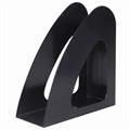 Лоток вертикальный для бумаг BRAUBERG "Delta", 240х90х240 мм, черный, 237239 237239