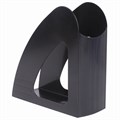 Лоток вертикальный для бумаг BRAUBERG "Delta", 240х90х240 мм, черный, 237239 237239