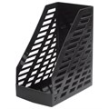 Лоток вертикальный для бумаг BRAUBERG "MAXI-plus" (250х160х300 мм), сетчатый, черный, 237005 237005
