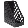 Лоток вертикальный для бумаг BRAUBERG "MAXI-plus" (250х160х300 мм), сетчатый, черный, 237005 237005