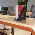 Лоток вертикальный для бумаг BRAUBERG "Office", 255х95х290 мм, черный, 237228 237228