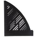 Лоток вертикальный для бумаг BRAUBERG "Standard+", 250х90х300 мм, черный, 237224 237224