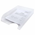 Лоток горизонтальный для бумаг BRAUBERG "Standard", 350х253х65 мм, прозрачный, 238349 238349