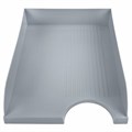 Лоток горизонтальный для бумаг BRAUBERG "Standard", 350х253х65 мм, серый, 238347 238347