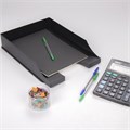 Лоток горизонтальный для бумаг BRAUBERG-CONTRACT, А4 (340х254х66,5 мм), черный, 230879 230879