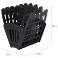 Лоток для бумаг веерный BRAUBERG-SMART, 7-ми секционный, сетчатый, черный, 231143 231143