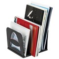 Лоток-сортер для бумаг BRAUBERG GRAND OFFICE, 4 отделения, 210х210х170 мм, сборный, черный, 238113 238113