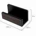 Набор настольный GALANT "Blackwood" из дерева, 8 предметов, цвет "чёрное дерево", 238165 238165