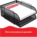 Настольный набор из металла BRAUBERG "Germanium", 7 предметов, черный, 231962 231962
