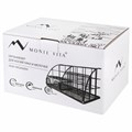 Органайзер для косметики и мелочей металлический 5 секций, MONTE VITA, 140х220х127 мм, чёрный, 272478 272478
