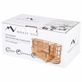 Органайзер для косметики и мелочей металлический 9 секций, MONTE VITA, 105х218х110 мм, золото, 272475 272475