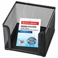 Подставка для бумажного блока BRAUBERG "Germanium", металлическая, 78*105*105 мм, черная, 231944 231944