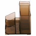 Подставка-органайзер BRAUBERG-CONTRACT, 109х95х101,5 мм, 5 отделений, тонированная, 230994 230994