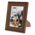 Рамка 15х21 см небьющаяся, багет 40 мм пластик, BRAUBERG "Walnut", цвет орех, 391264 391264