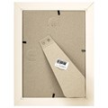 Рамка 15х21 см с паспарту 10х15 см небьющаяся, аналог IKEA, багет 26 мм, МДФ, BRAUBERG "Zool", цвет слоновая кость, 391374 391374