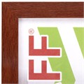 Рамка 21х30 см "итальянский орех" STAFF "Grand", багет 18 мм, стекло, МДФ, 391200 391200