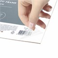 Рамка 21х30 см небьющаяся, аналог IKEA, багет 12 мм дерево, BRAUBERG "Woodray", цвет натуральный, 391360 391360