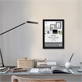 Рамка 21х30 см небьющаяся, аналог IKEA, багет 21 мм, МДФ, BRAUBERG "Idea", черная, 391371 391371