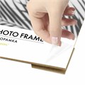 Рамка 21х30 см небьющаяся, багет 17,5 мм, пластик, BRAUBERG "Colorful", желтая, 391246 391246