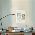 Рамка 21х30 см небьющаяся, КОМПЛЕКТ 3 шт., багет 14 мм дерево, BRAUBERG "Elegant", белая, 391355 391355