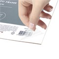 Рамка 21х30 см небьющаяся, КОМПЛЕКТ 3 штуки, багет 12 мм, дерево, BRAUBERG "Woodray", цвет натуральный, 391388 391388