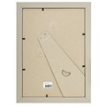 Рамка 21х30 см с паспарту 13х18 см, небьющаяся, аналог IKEA, багет 26 мм, МДФ, BRAUBERG "Zool", серая, 391377 391377