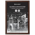 Рамка 21х30 см, дерево, багет 14 мм, BRAUBERG "Elegant", венге, акриловый экран, 391295 391295