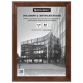 Рамка 21х30 см, дерево, багет 20 мм, BRAUBERG "Business", махагон, акриловый экран, 391293 391293